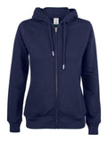 Hoodie für Damen-Premium Hoodie mit Reissverschluss - WERBE-WELT.SHOP