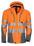 Projob Herren Warnschutzjacke aus funktionellem Softshell, EN ISO 20471 Klasse 3/2 - WERBE-WELT.SHOP