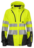 Projob Damen Warnschutzjacke Aus Funktionellem Softshell, EN ISO 20471 Klasse 3/2 - WERBE-WELT.SHOP