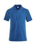 Clique Herren Polo-Shrit mit Kontrast Streifen 'New Conway' - WERBE-WELT.SHOP