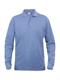 Clique Herren Langarm Poloshirt 'Classic Lincoln L/S' - WERBE-WELT.SHOP