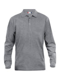 Clique Herren Langarm Poloshirt 'Classic Lincoln L/S' - WERBE-WELT.SHOP