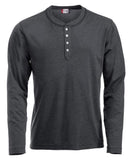 Clique Herren Langarm Shirt mit vier knöpfen 'Orlando' - WERBE-WELT.SHOP