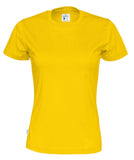 Cottover Damen T-Shirt mit Rundhals in trendigen Farben - WERBE-WELT.SHOP