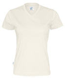 Cottover Damen T-Shirt mit V-Kragen, aus Fairtrade Baumwolle - WERBE-WELT.SHOP