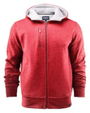 Herren Kapuzenjacke aus Doubleface-Material, Baumwolle außen und Fleece innen - WERBE-WELT.SHOP