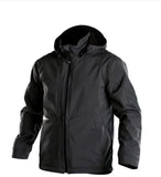 Dassy Herren Softshell Arbeitsjacke mit Kapuze, wasserdicht - Gravity