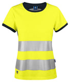 6012 DAMEN T-SHIRT EN ISO 20471 KL. 2 - WERBE-WELT.SHOP