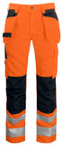 Projob Herren Warnschutzhose aus Polyester-Baumwoll-Mischgewebe - WERBE-WELT.SHOP