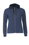 Damen Hoodie-Classic Hoody Full Zip - WERBE-WELT.SHOP