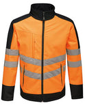 Warnschutzjacke- Hi-Vis Pro Softshell Jacke - WERBE-WELT.SHOP